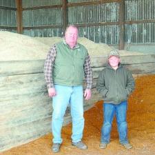 Gemmill and grandson